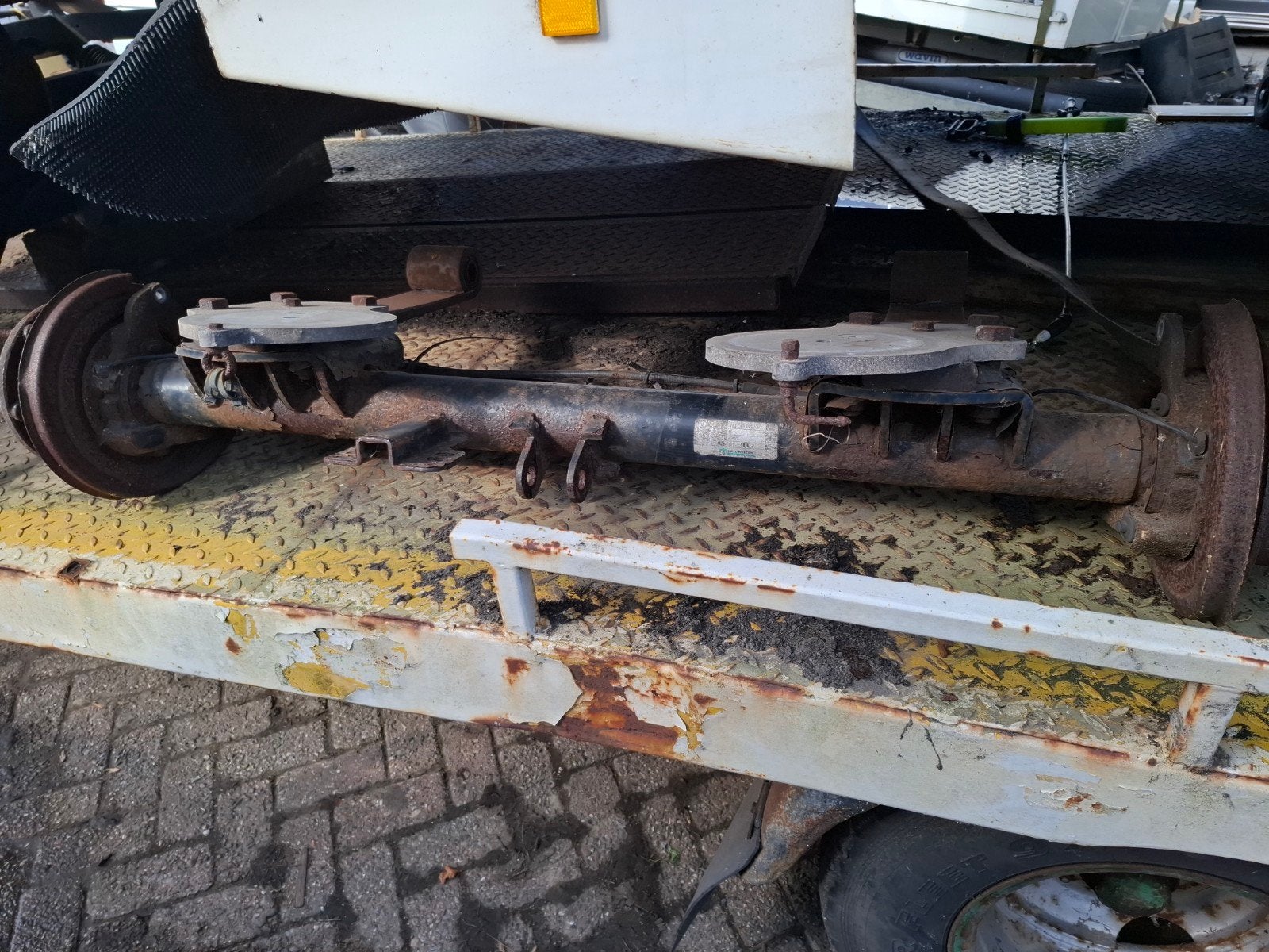 TRAILER AS VELDHUIZEN GEBRUIKT, Auto-onderdelen, Ophalen