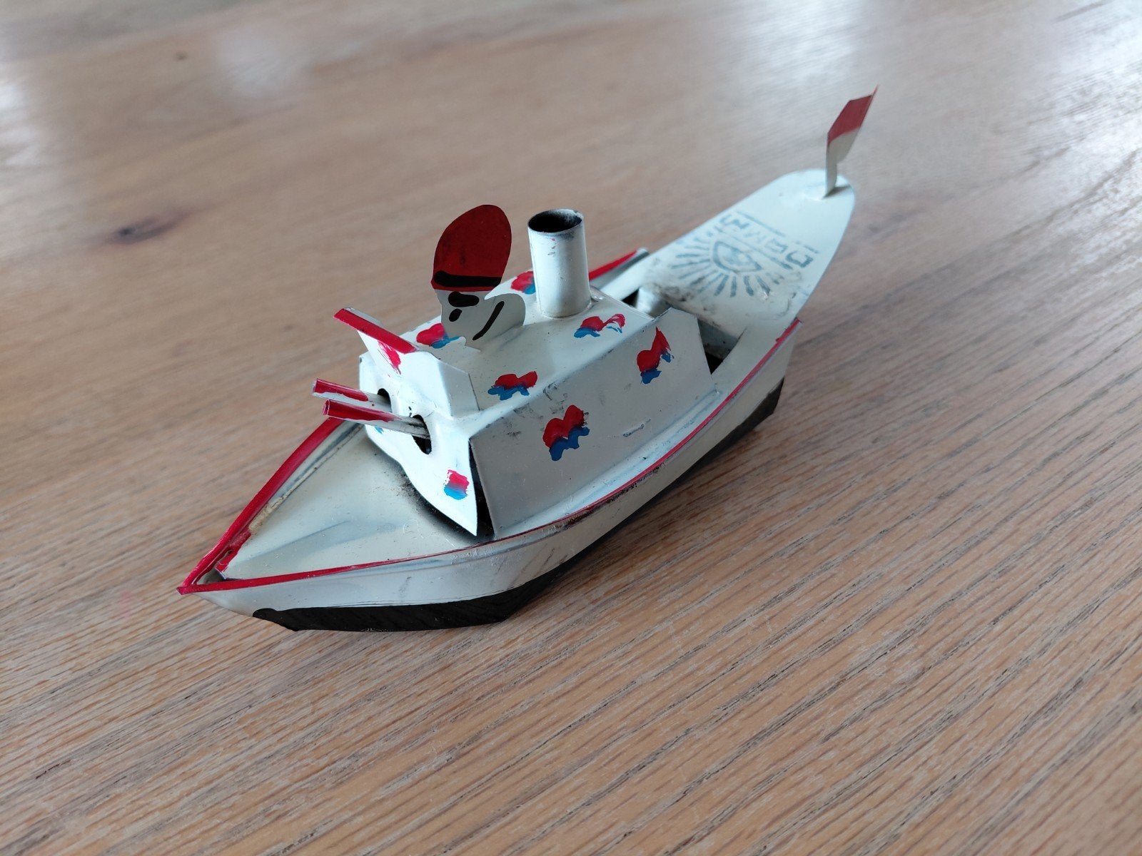 Tuk-Tuk Boot - Klassiek blikken stoomboot speelgoed, Ophalen of Verzenden, Jongen of Meisje