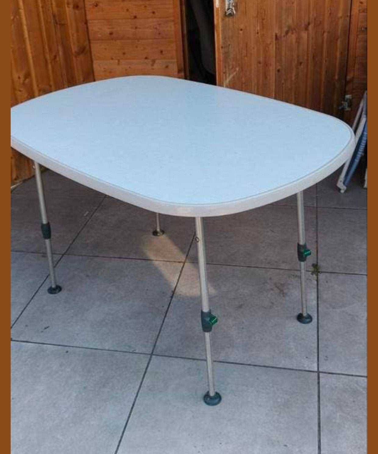 Campingtafel / Tuintafel - Inklapbaar & Verstelbaar, Ophalen