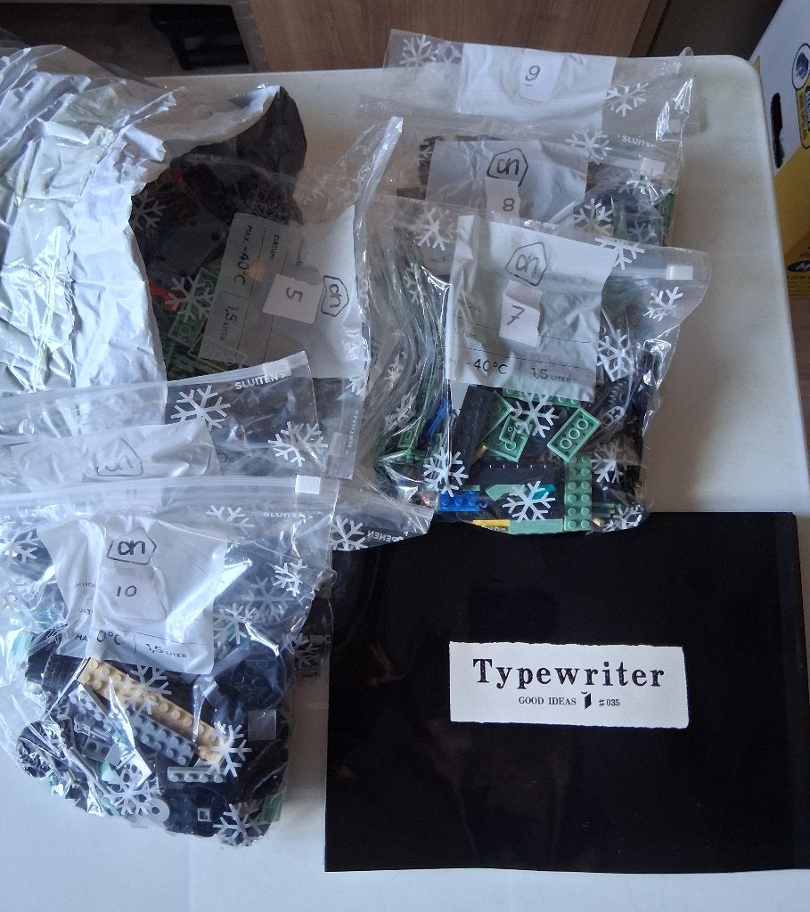 Ideas Typemachine bouwset (21327) +2079 onderdelen, Ophalen of Verzenden, Nieuw, Overige merken