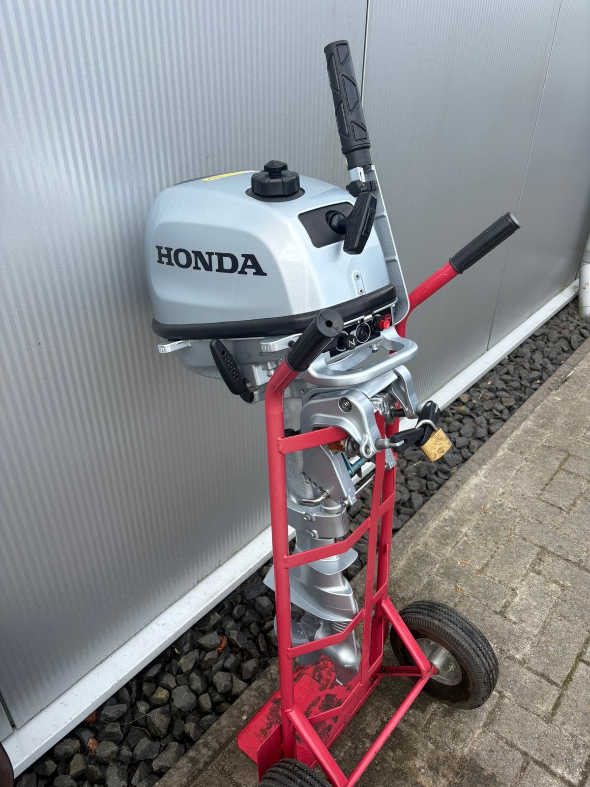 Rubberboot  Kolibri 260 + Honda 5 PK, Watersport en Boten, Rubberboten, Peddels, 5 pk, 1 m, Ophalen of Verzenden