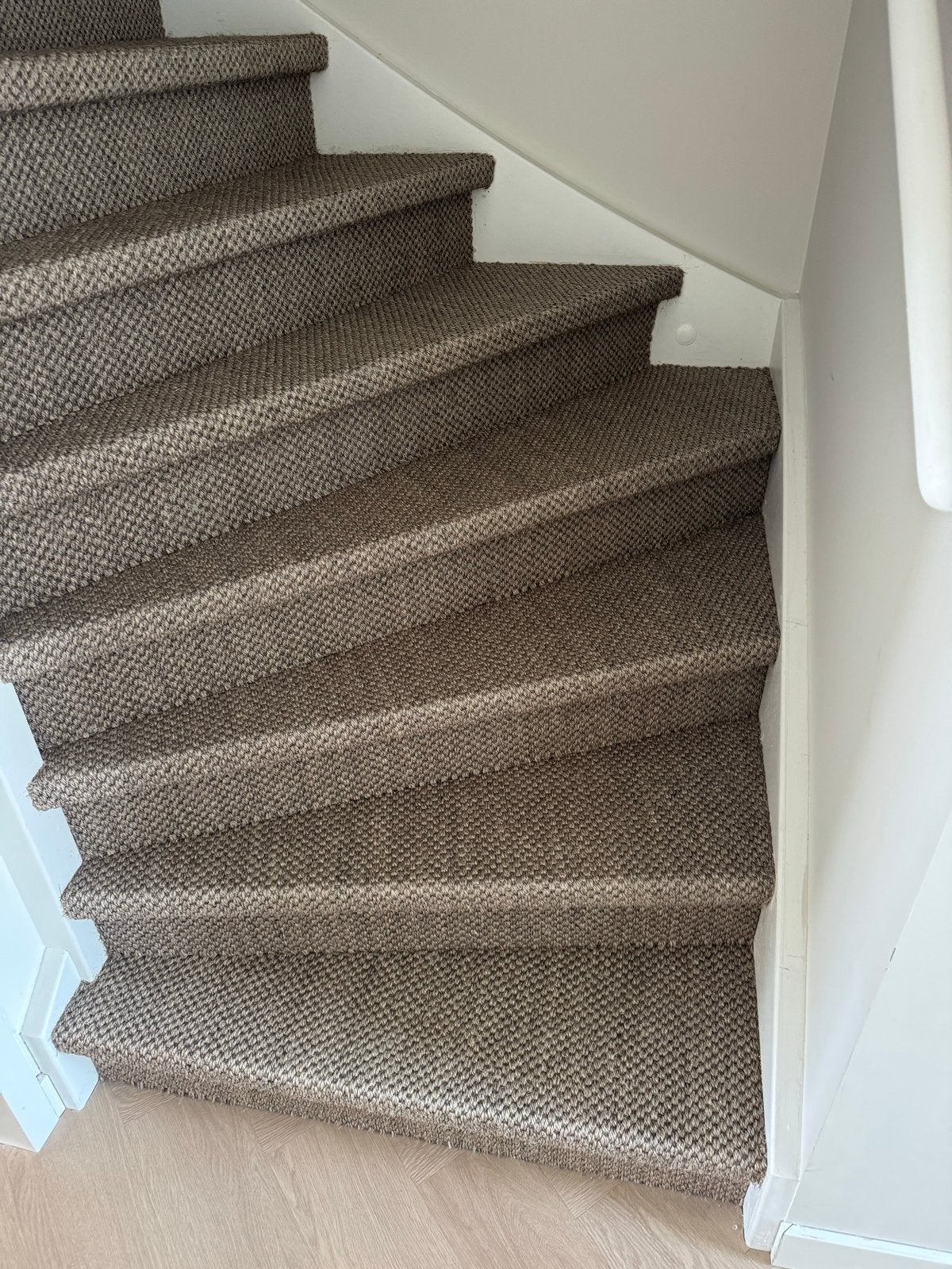 Rol sisal trapbekleding - 6m x 1.25m, Ophalen, Gebruikt, 100 tot 150 cm, Bruin