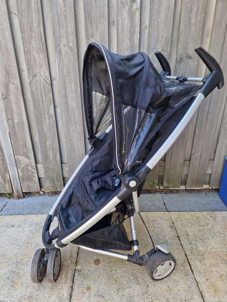 Quinny Zapp inklapbare wandelwagen zwart 3 wielen, Kinderen en Baby's, Ophalen of Verzenden
