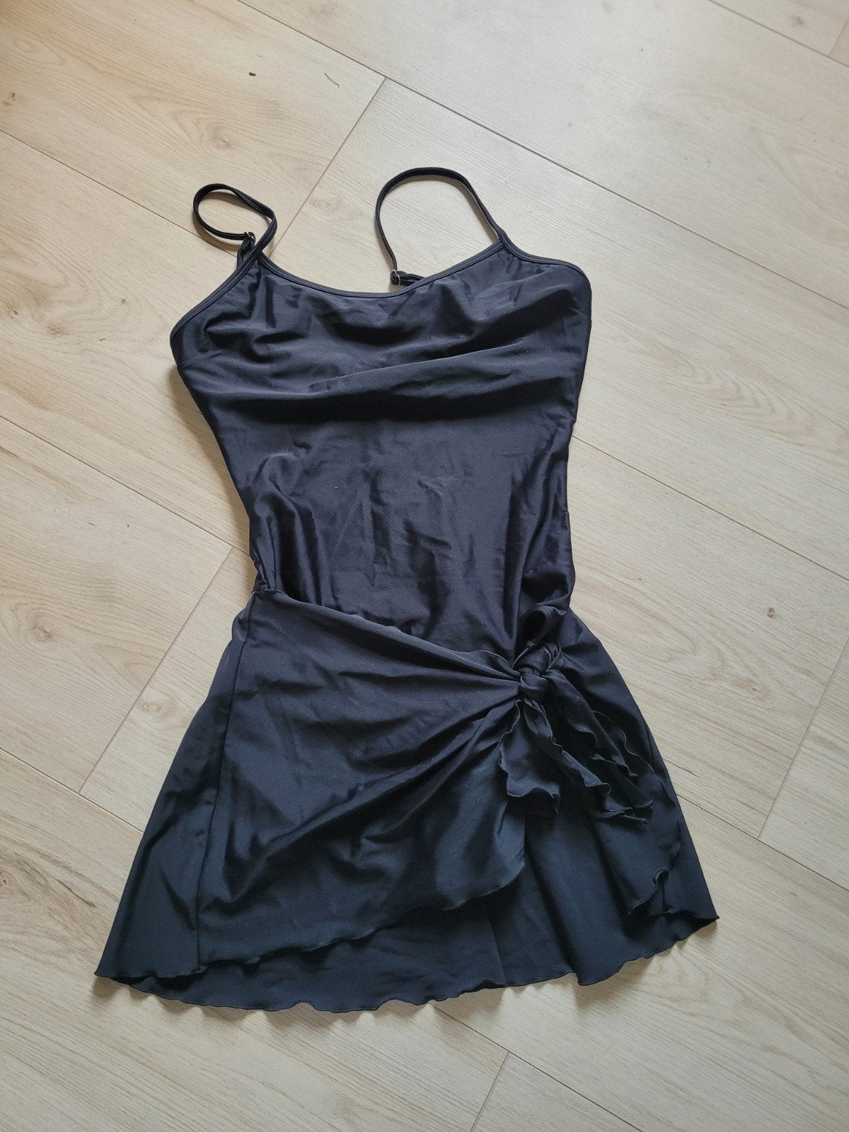 Badpak met rokje ladress la dress l zwart, Verzenden, Zwart, Badpak, Zo goed als nieuw