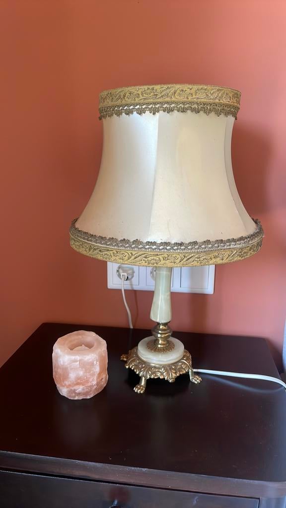 Vintage tafellamp, Ophalen, Zo goed als nieuw, Minder dan 50 cm