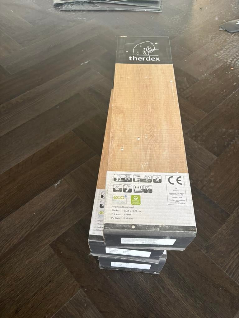 Therdex 7006 visgraat 3 pakken, Ophalen, Nieuw, Bruin, Overige typen