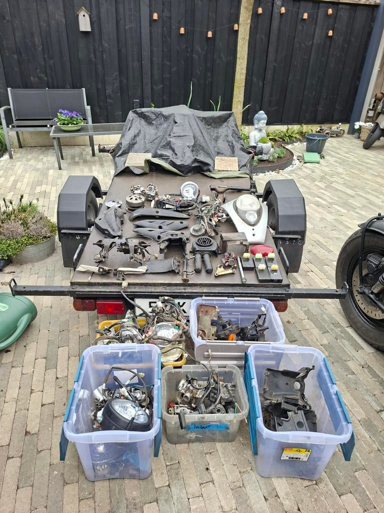 Sym mio 50 onderdelen, Fietsen en Brommers, Scooters | SYM, Ophalen, Gebruikt, Benzine, Mio