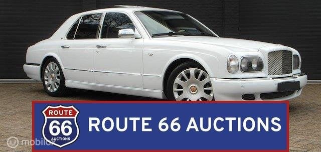 Bentley Arnage R Mulliner | 2004 | Route 66 Auctions, Gebruikt, Overige carrosserieën, Zwart, Bedrijf