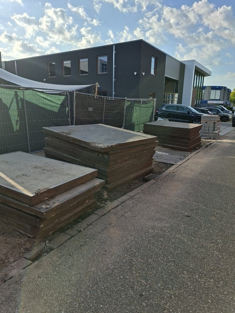 Gebruikte Stelconplaten, Tuin en Terras, Ophalen, Gebruikt, Beton, Overige typen