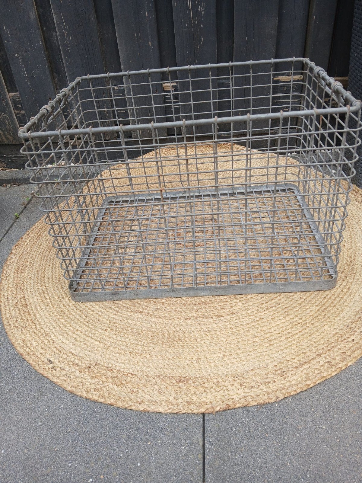Vintage bakkersmand, Antiek en Kunst, Curiosa en Brocante, Ophalen