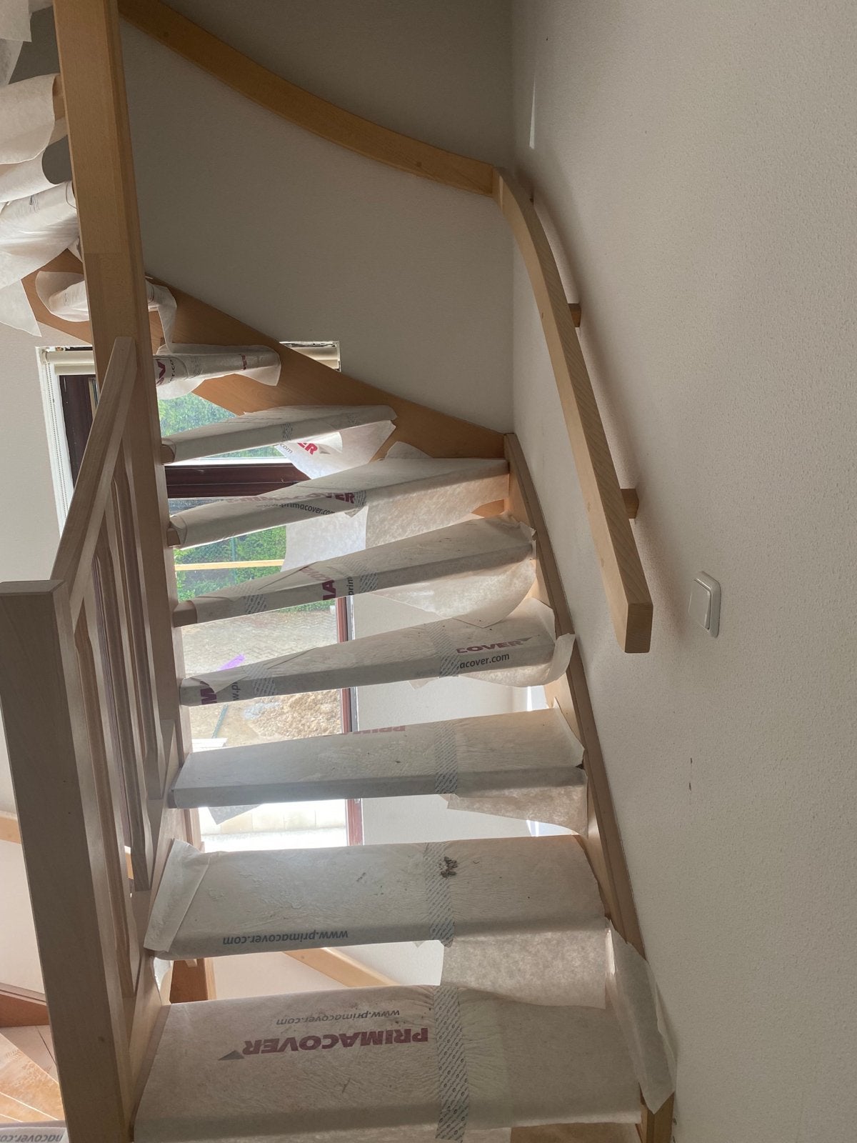 Beuken trap - Nieuwstaat, Doe-het-zelf en Verbouw, Ladders en Trappen, Ophalen, Nieuw, Trap, 2 tot 4 meter