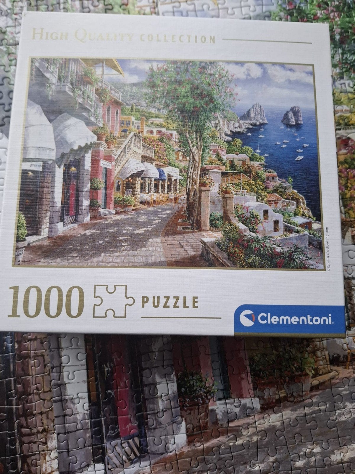 Clementoni Puzzel 1000 stukjes, Hobby en Vrije tijd, Ophalen of Verzenden, 500 t/m 1500 stukjes, Zo goed als nieuw, Legpuzzel