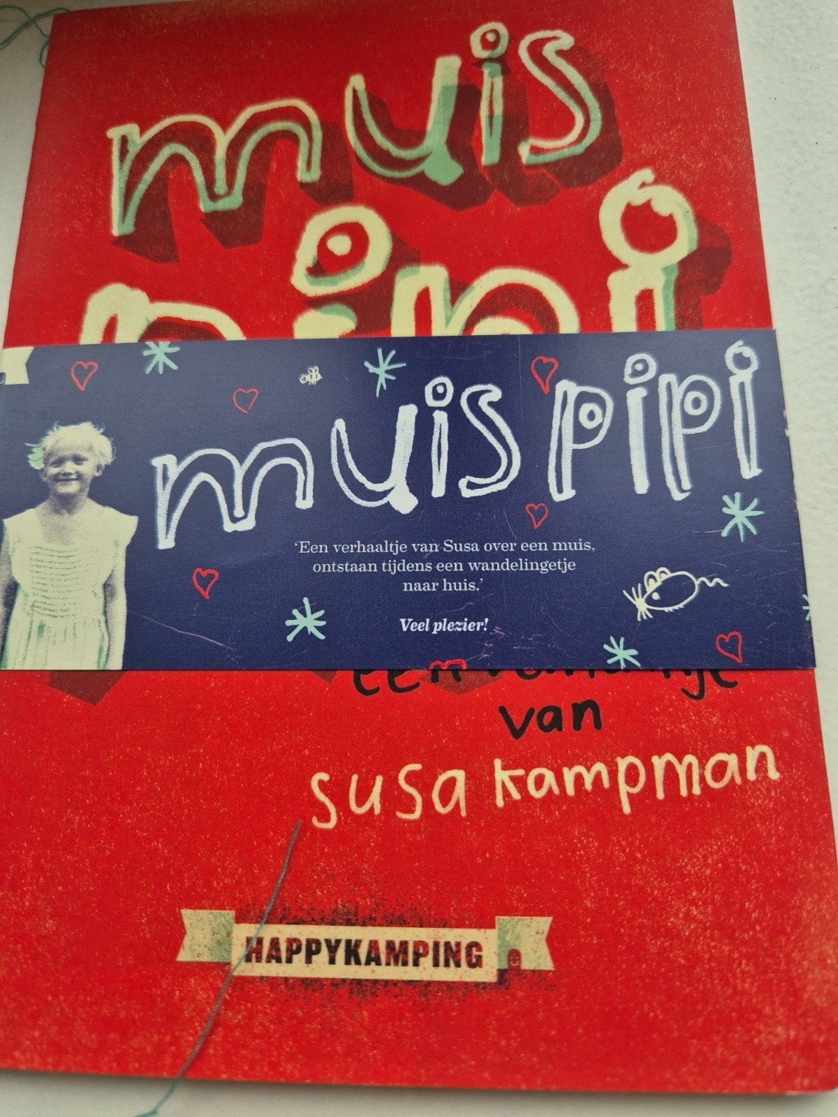 Uniek prentenboek 'Muis Pipi' van Susa Kampman (Zgan), Boeken, Kinderboeken | Baby's en Peuters, Ophalen of Verzenden, Zo goed als nieuw