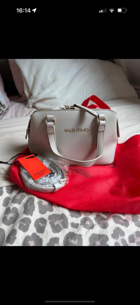 Valentino handtas, Ophalen of Verzenden, Zo goed als nieuw, Beige, Handtas