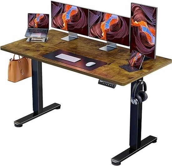 Verstelbaar Elektrisch Zit-Sta Bureau – Zit-Sta Werkplek, Corvance B.V., Verzenden, Nieuw, Corvancebol@gmail.com