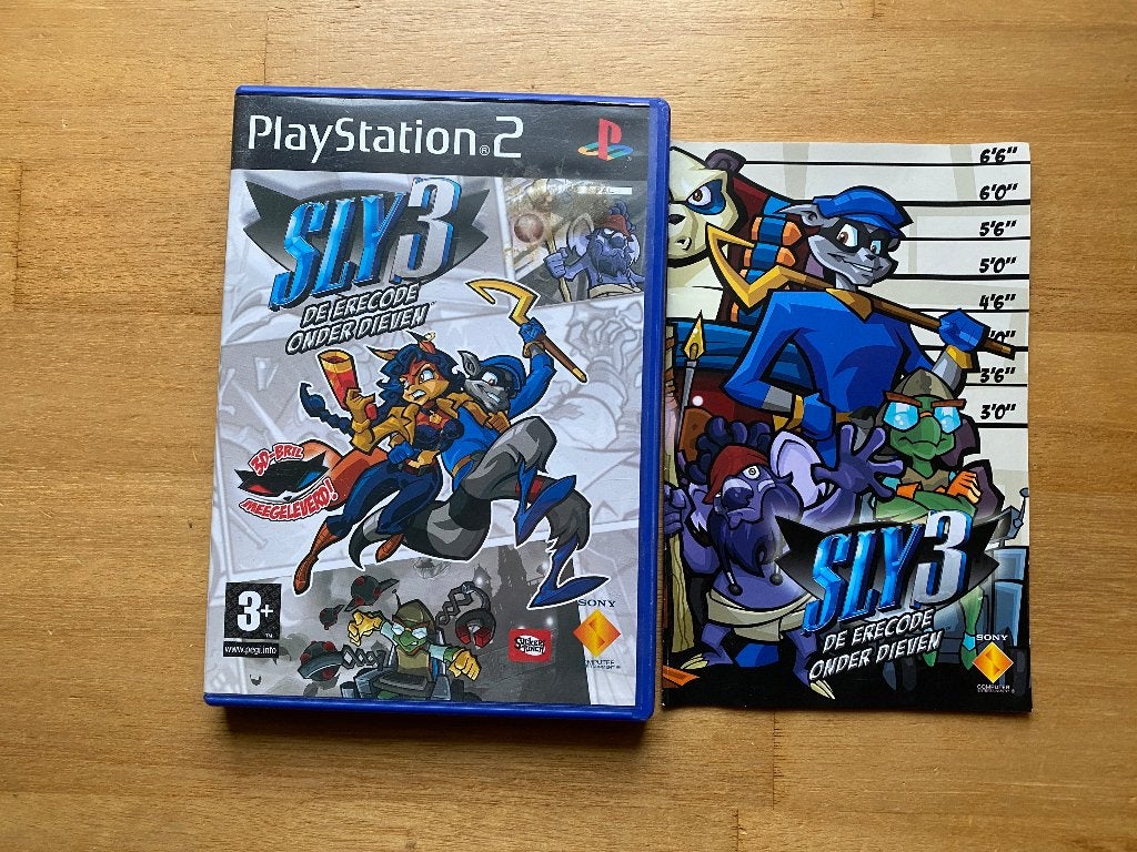 Sly 3 ps2, 1 speler, Racen en Vliegen, Ophalen of Verzenden, Zo goed als nieuw