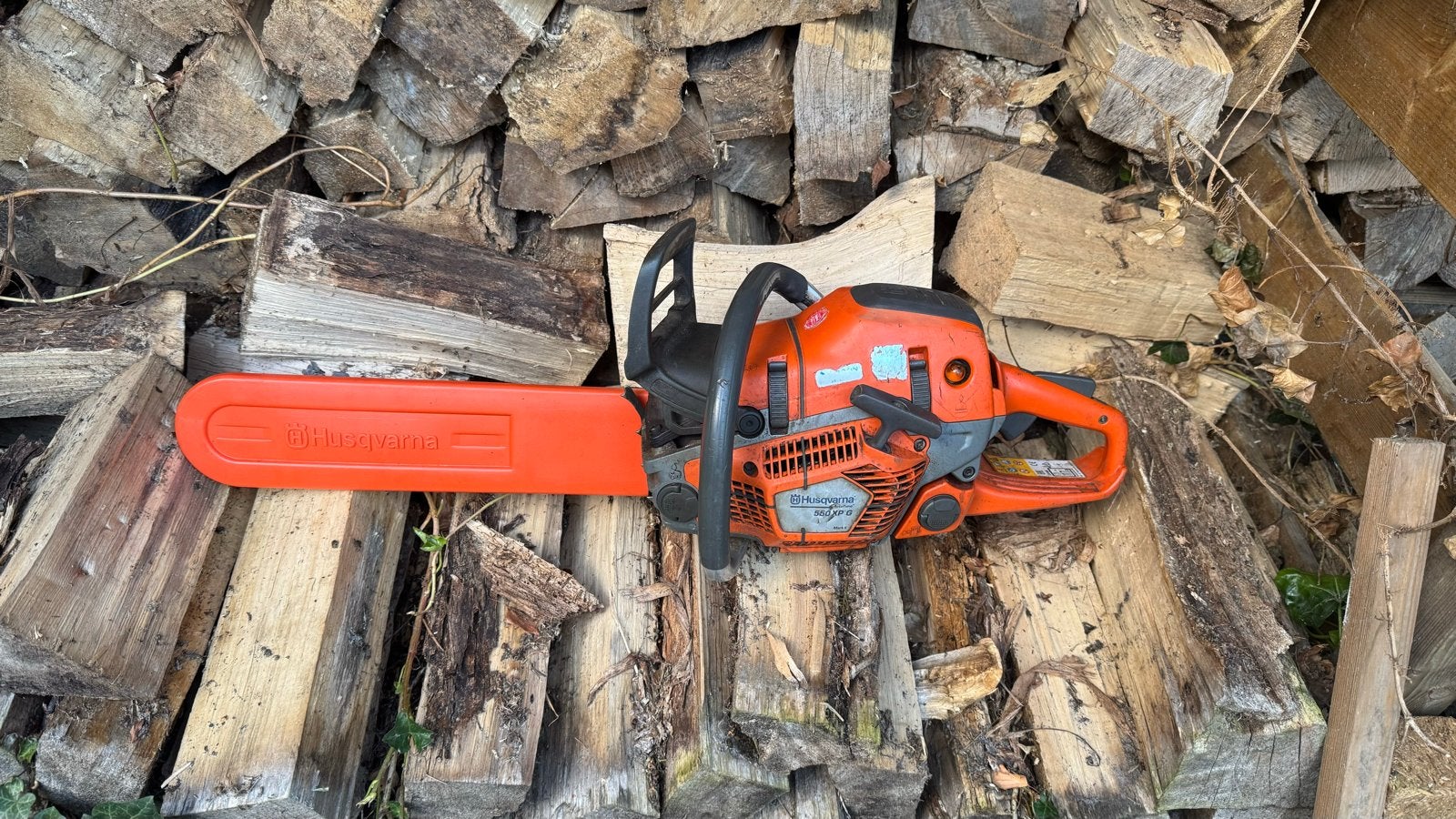 Husqvarna 550XPG MK2 Kettingzaag, Ophalen of Verzenden, Gebruikt, Kettingzaag