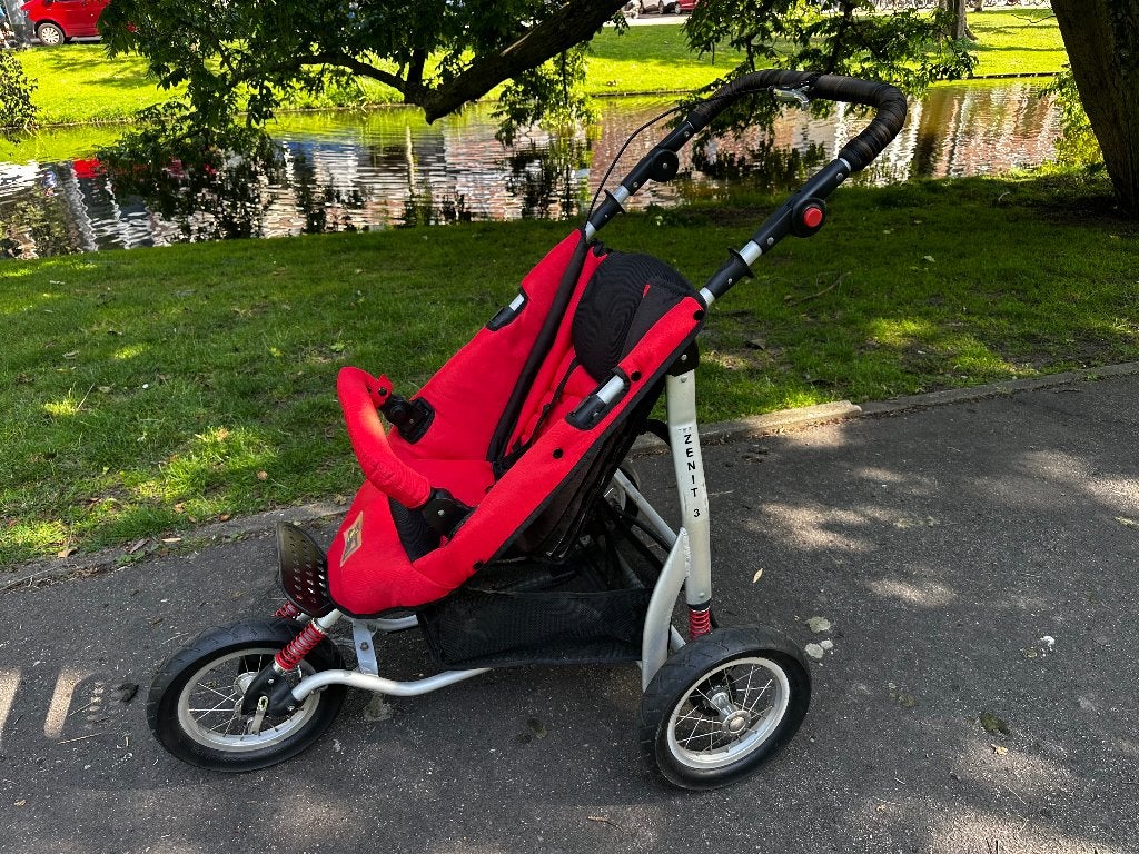 Strand Buggy / kinderwagen combinatie met grote bergruimte.., Kinderen en Baby's, Combiwagen, Ophalen, Overige merken, Verstelbare duwstang
