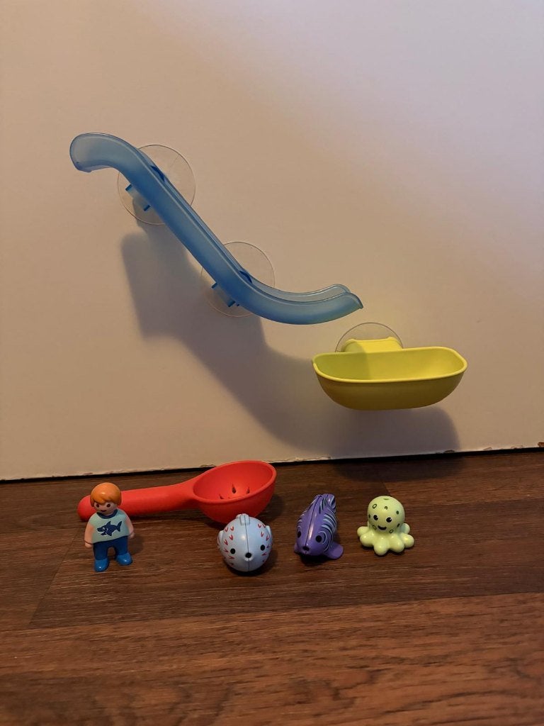 Playmobil Junior 123 Aqua Waterglijbaan, Kinderen en Baby's, Speelgoed | Playmobil, Ophalen of Verzenden, Zo goed als nieuw, Complete set
