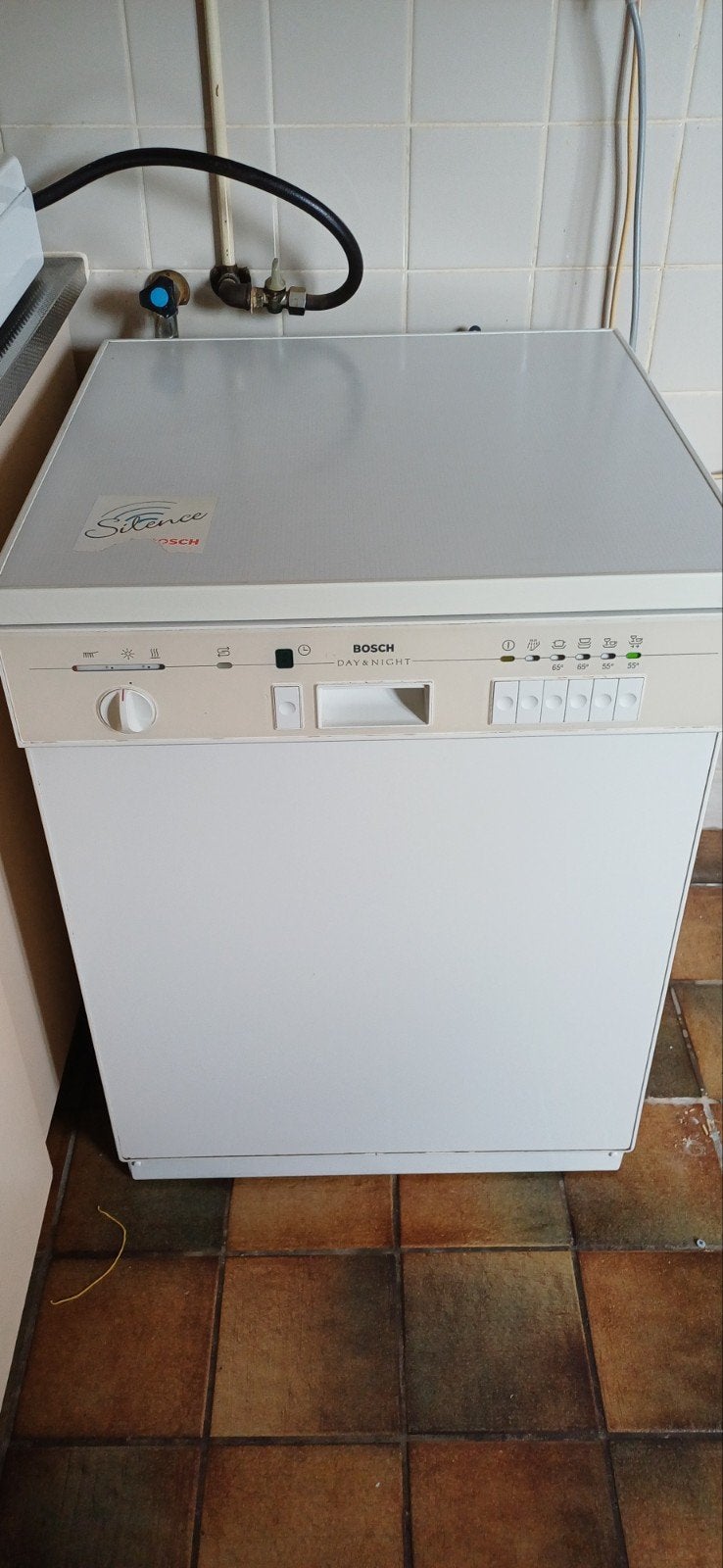 Bosch Silence vaatwasser - Goed werkend, Ophalen, Gebruikt, 60 cm of meer, 85 tot 90 cm