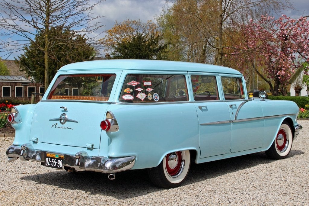 1956 Pontiac Station Wagon V8, aut, LPG, foto 4