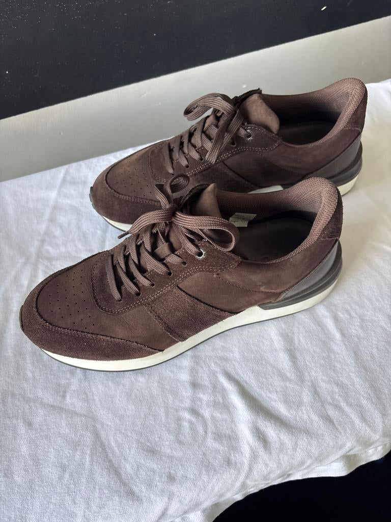 ETQ Bruine sneakers maat 42, Ophalen of Verzenden, Gedragen, Bruin, Sneakers of Gympen