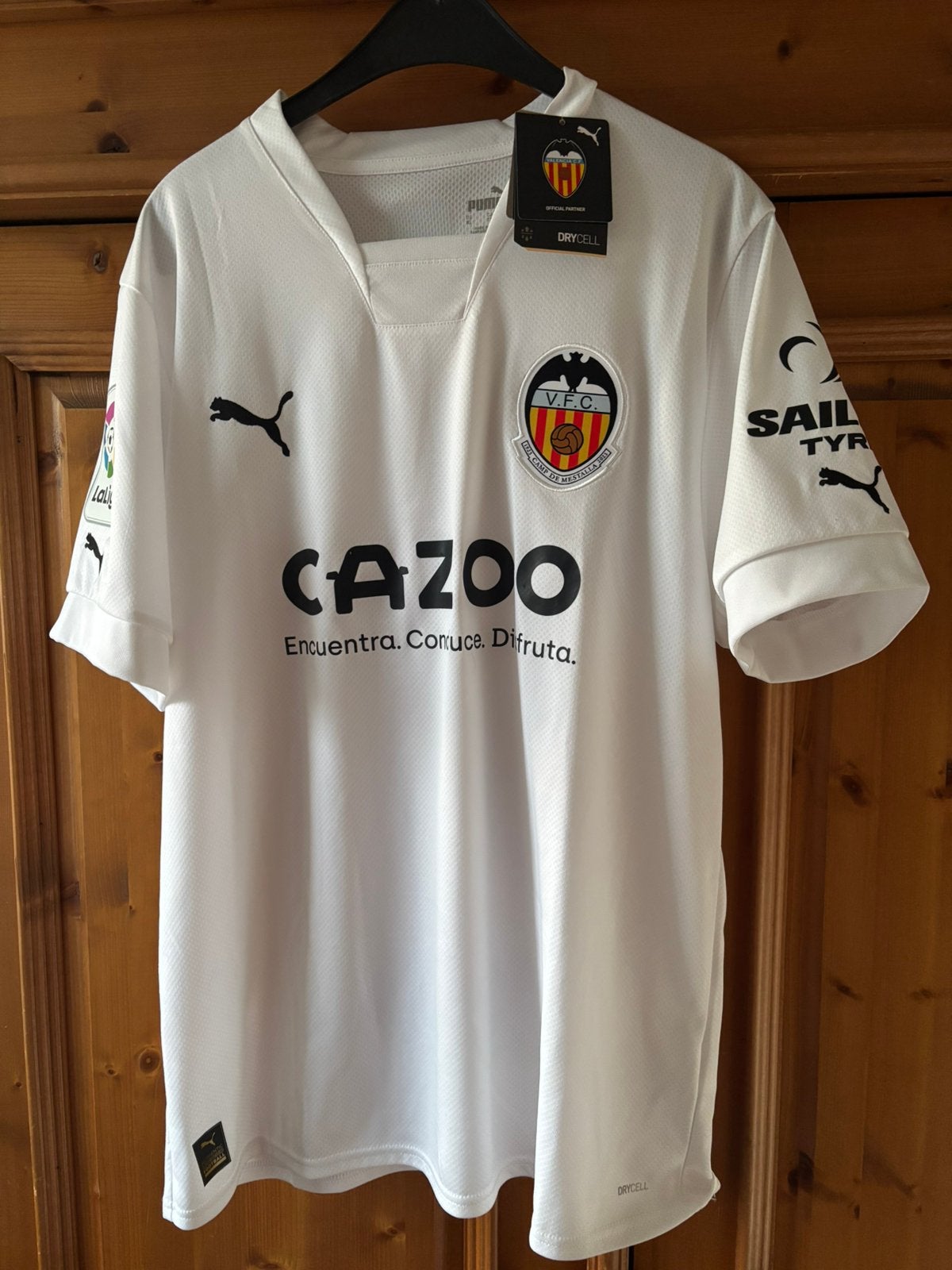 Valencia puma home kit bnwt XL, Ophalen of Verzenden, Nieuw, Buitenlandse clubs, Shirt