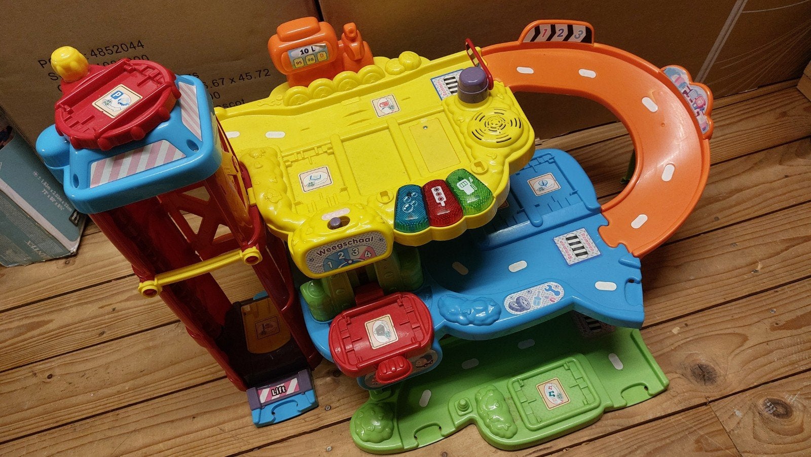 VTech Toet Toet Auto's Garage - Interactief Speelplezier, Ophalen, Gebruikt, Bouwen, Met licht