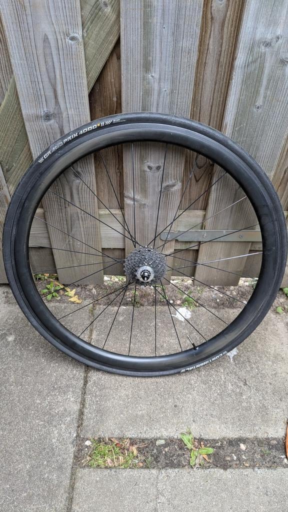Carbon wielset , handgespaakt, 30mm hoog, Nieuw, Racefiets, Carbon, Ophalen