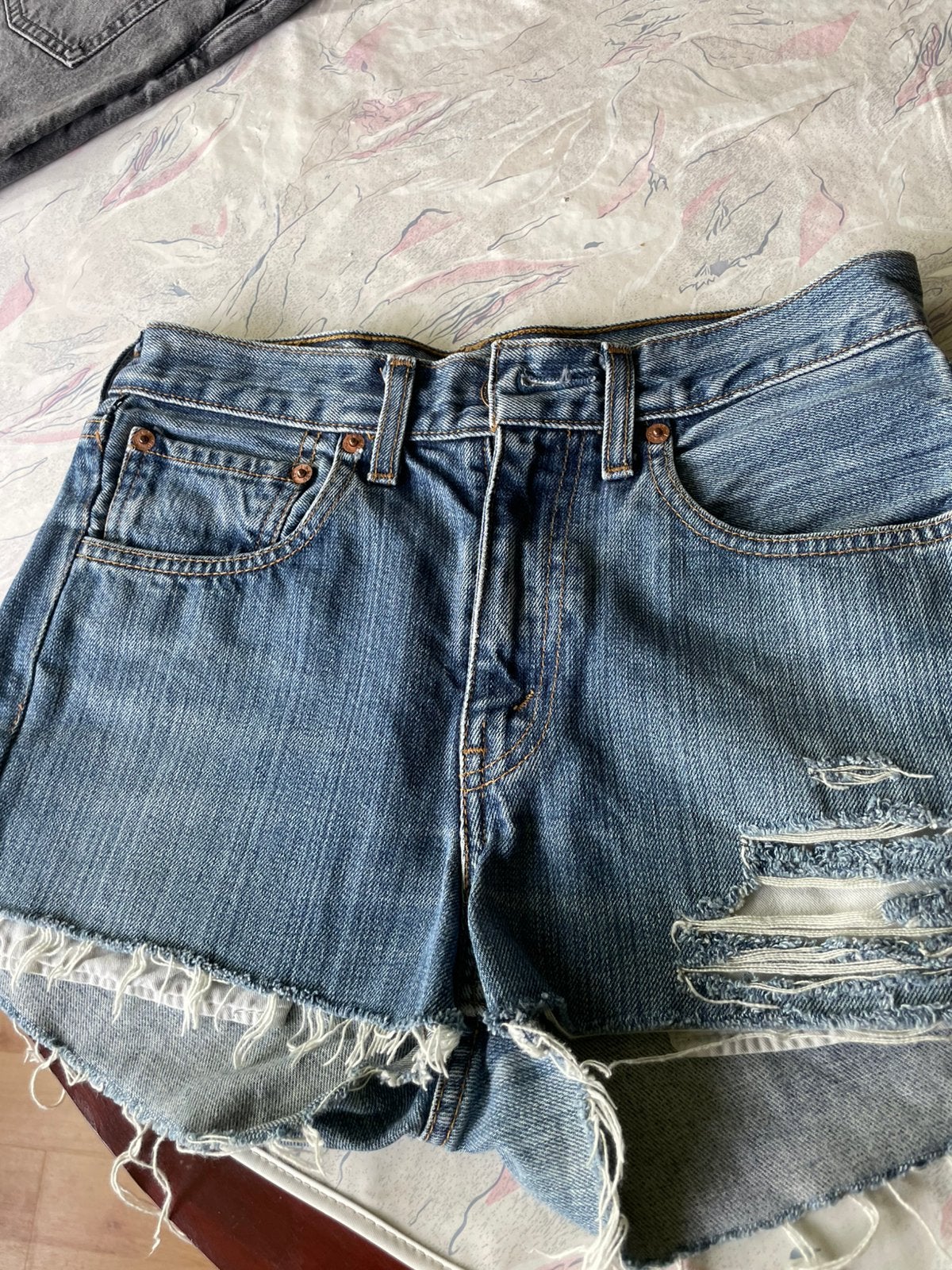 Levi’s denim korte broek. W29,L32, Ophalen of Verzenden, Gedragen, Blauw, W27 (confectie 34) of kleiner