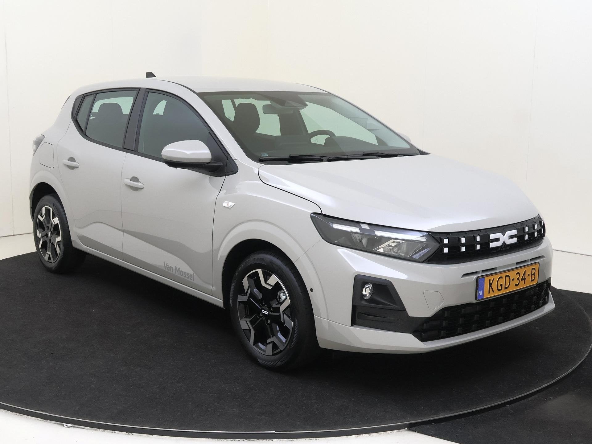 Dacia Sandero 1.2 Eco-G 120 journey | Stoelverwarming | Navi, Auto's, Stof, Euro 6, 1199 cc, Bruin