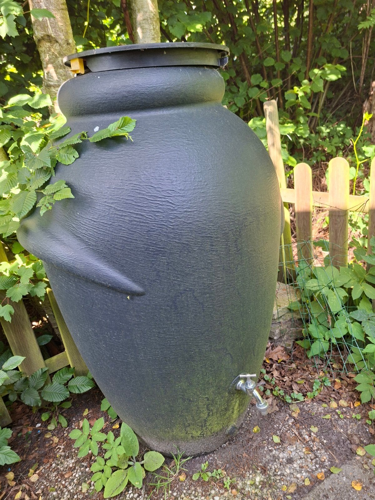 Unieke regenton, 150 liter of meer, Ophalen of Verzenden, Zo goed als nieuw