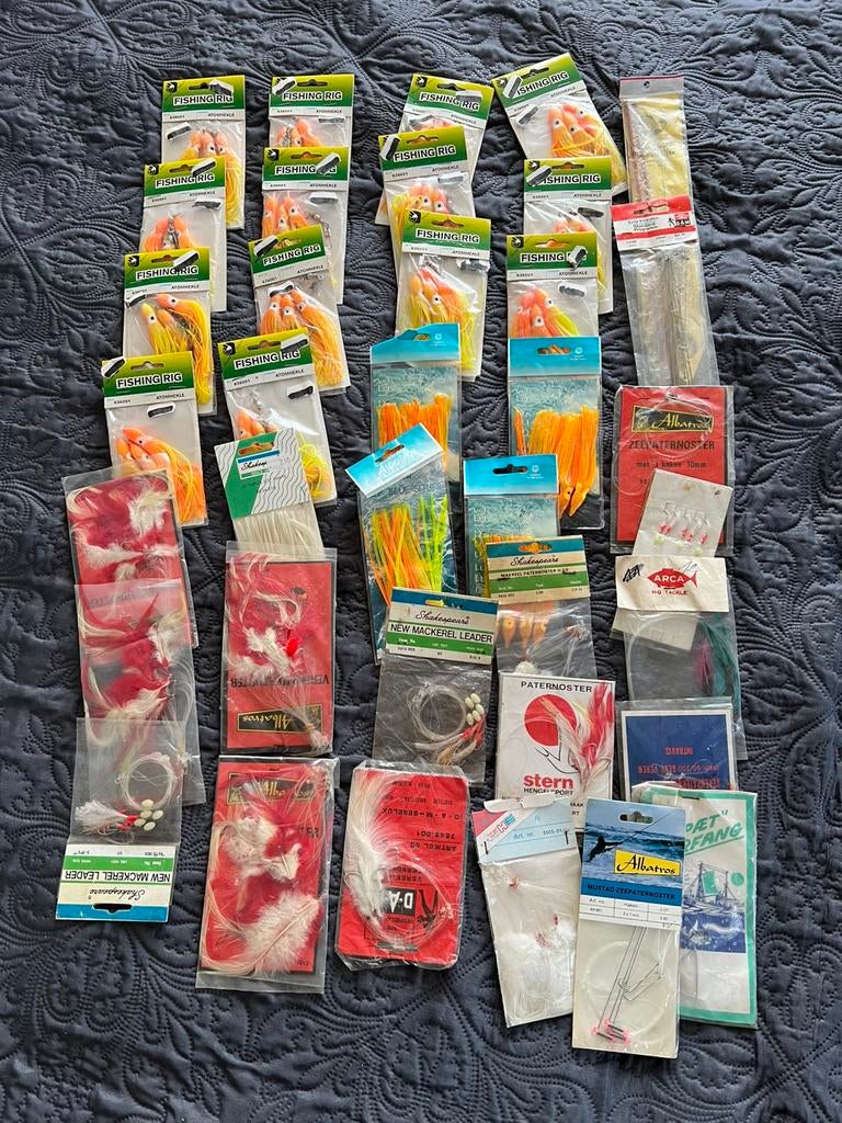 40 stuks Octopus haring makreel diversen paternoster, Ophalen of Verzenden, Nieuw, Overige typen
