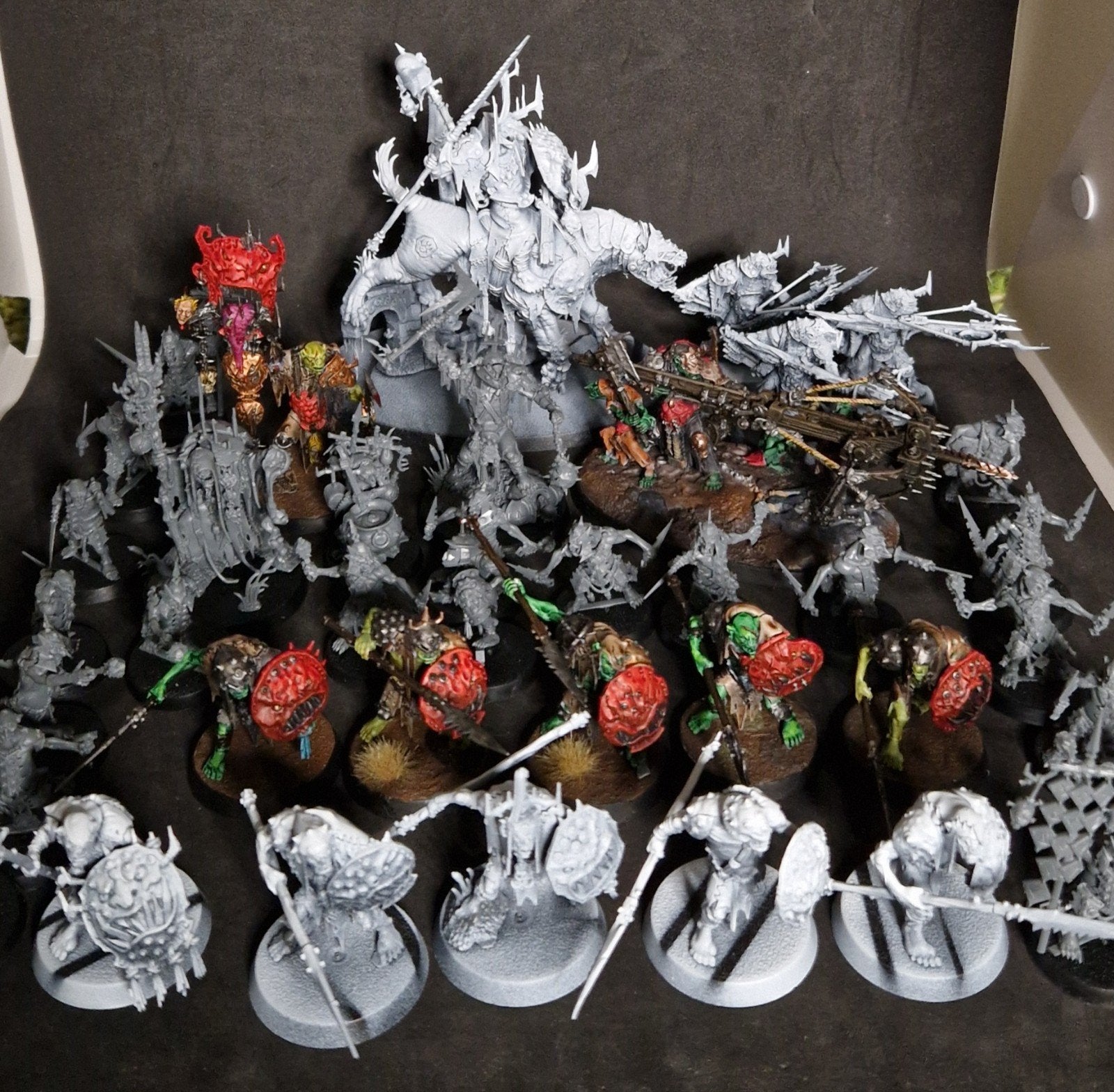 Kruleboys Orruk Warclan Spearhead and extra's, Hobby en Vrije tijd, Wargaming, Ophalen of Verzenden, Warhammer