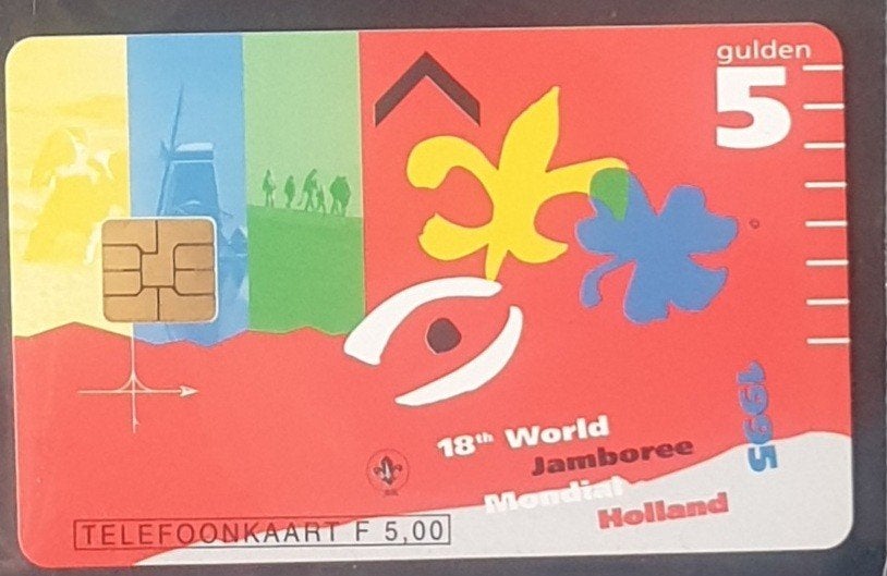 Telefoonkaart 18e World Jamboree ongebruikt, Ophalen of Verzenden, Nederland