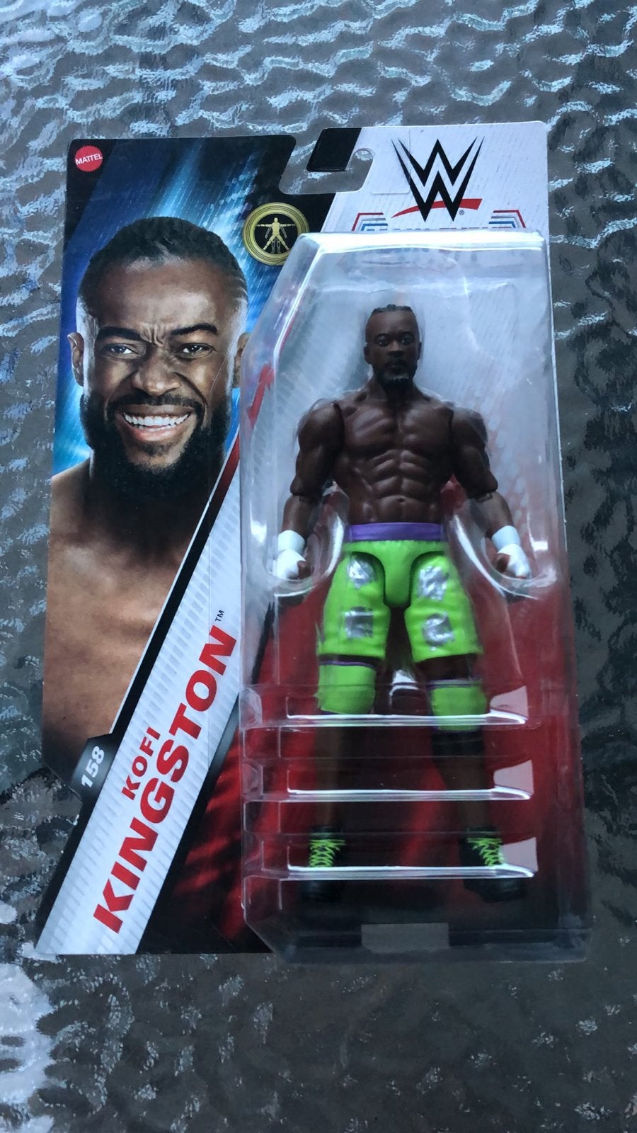 WWE Kofi Kingston actiefiguur, Ophalen of Verzenden, Zo goed als nieuw