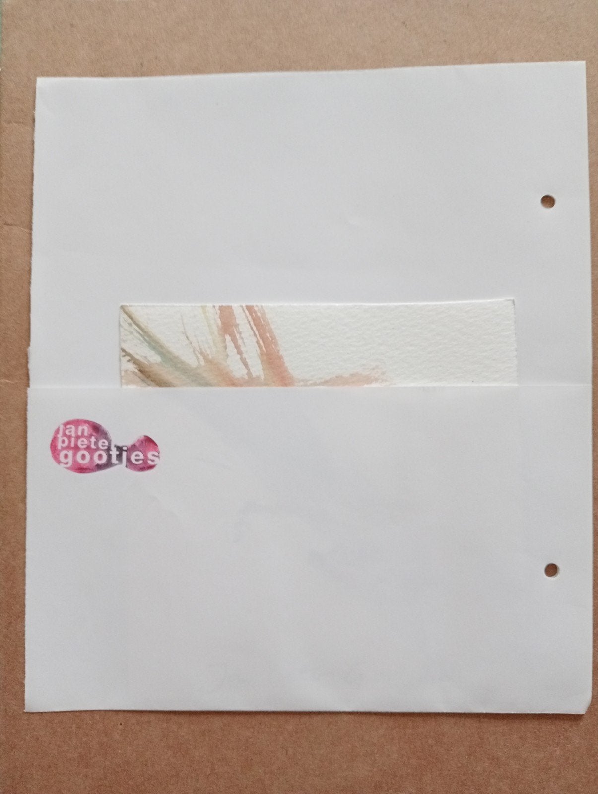 Jan Pieter Gootjes Aquarel 1998, Ophalen of Verzenden