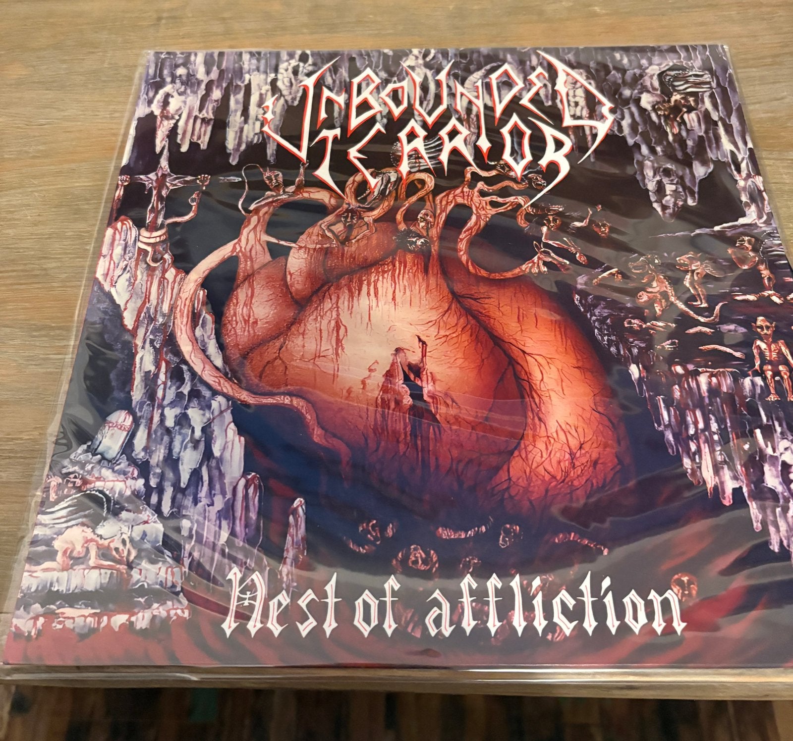 Unbounded Terror - Nest of Affliction picture disc, Verzenden, Nieuw in verpakking, Death metal