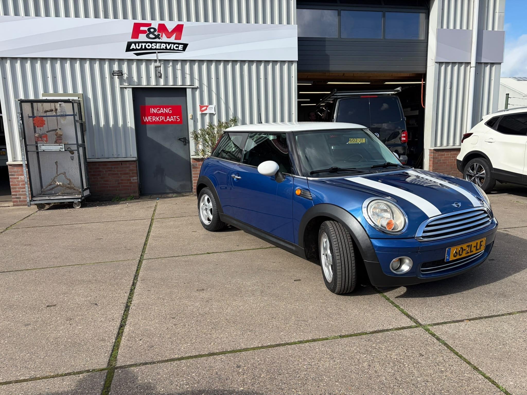 MINI 3-Deurs 1.6 Cooper Pepper Airco, cruise, Auto's, Voorwielaandrijving, Stof, Gebruikt, 4 cilinders