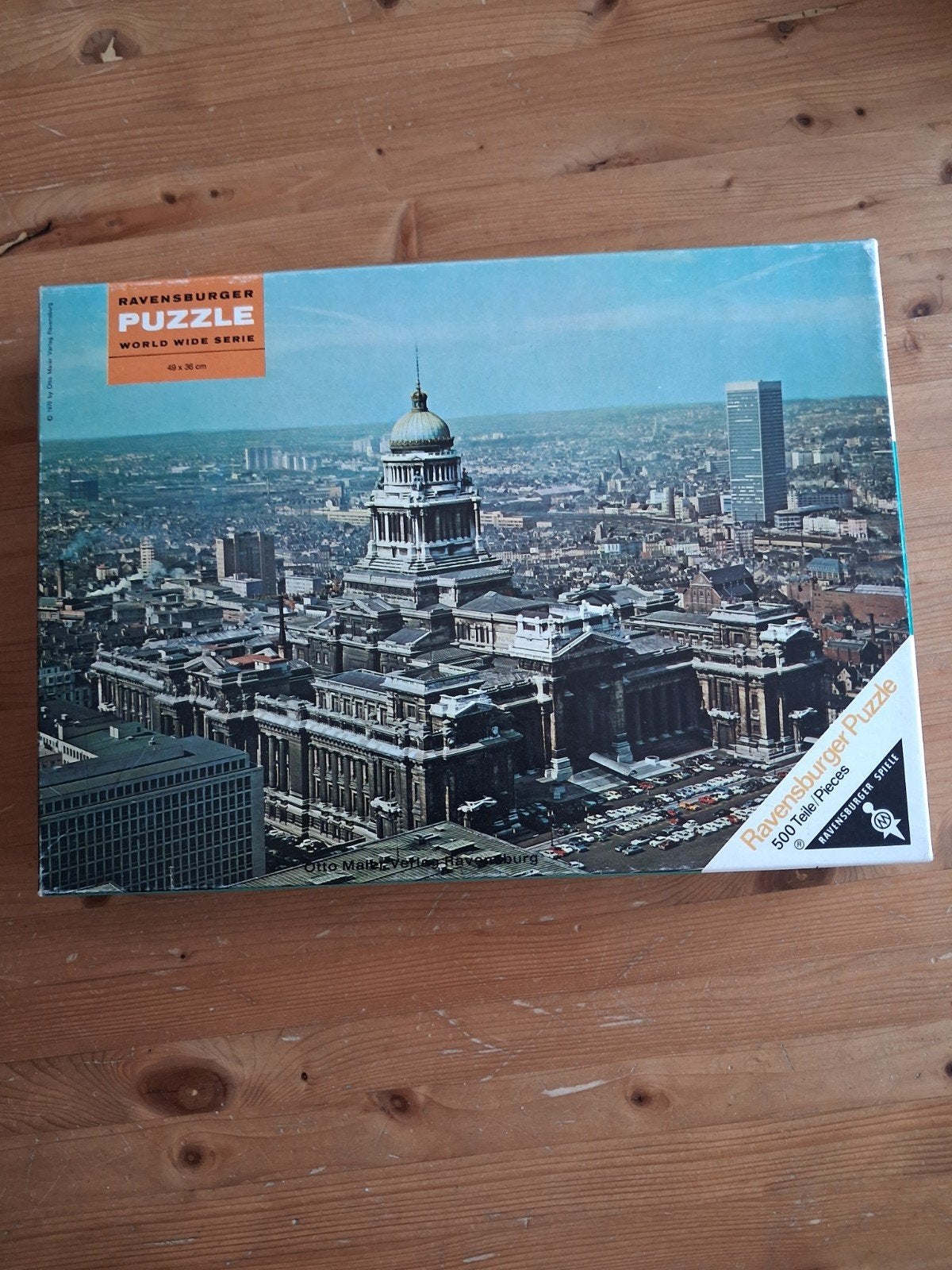 Puzzel van 500 stukjes, Brussel., Hobby en Vrije tijd, Denksport en Puzzels, Ophalen of Verzenden, 500 t/m 1500 stukjes, Gebruikt