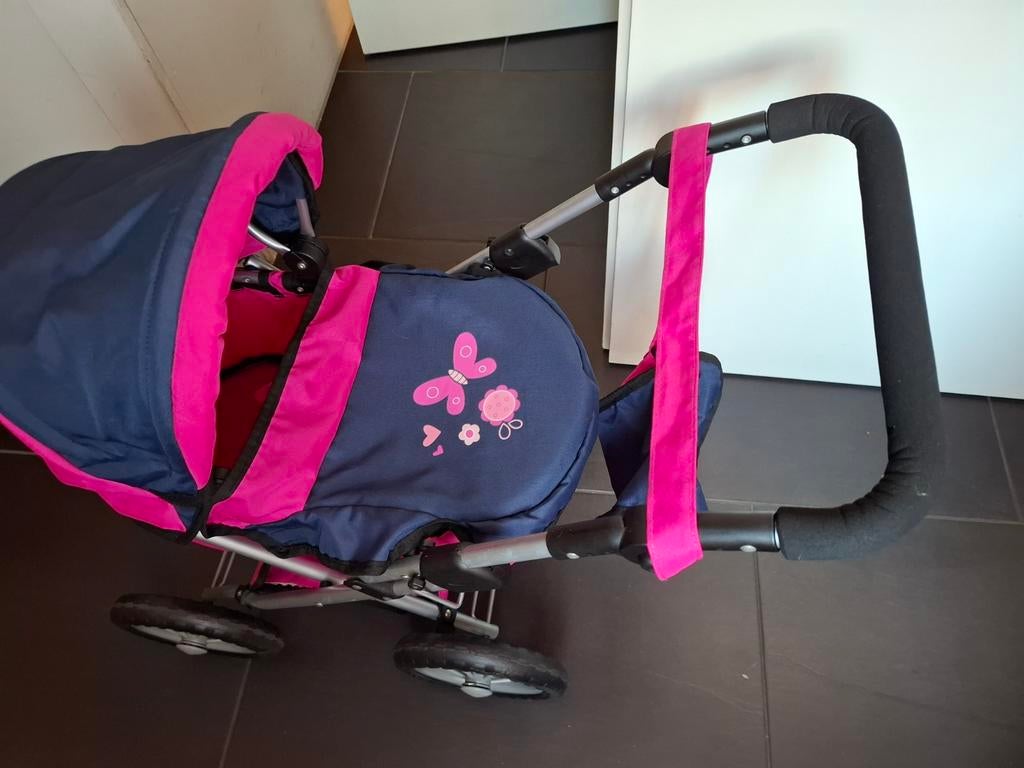Poppenwagen, Kinderen en Baby's, Speelgoed | Poppen, Ophalen, Zo goed als nieuw, Babypop