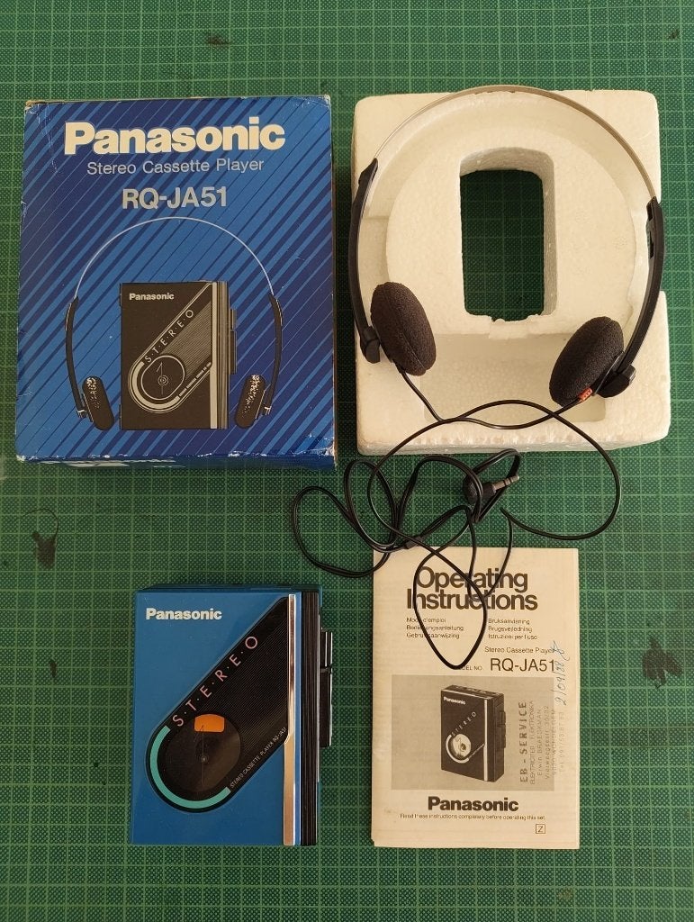 Walkman Panasonic RQ-JA51, Ophalen, Walkman