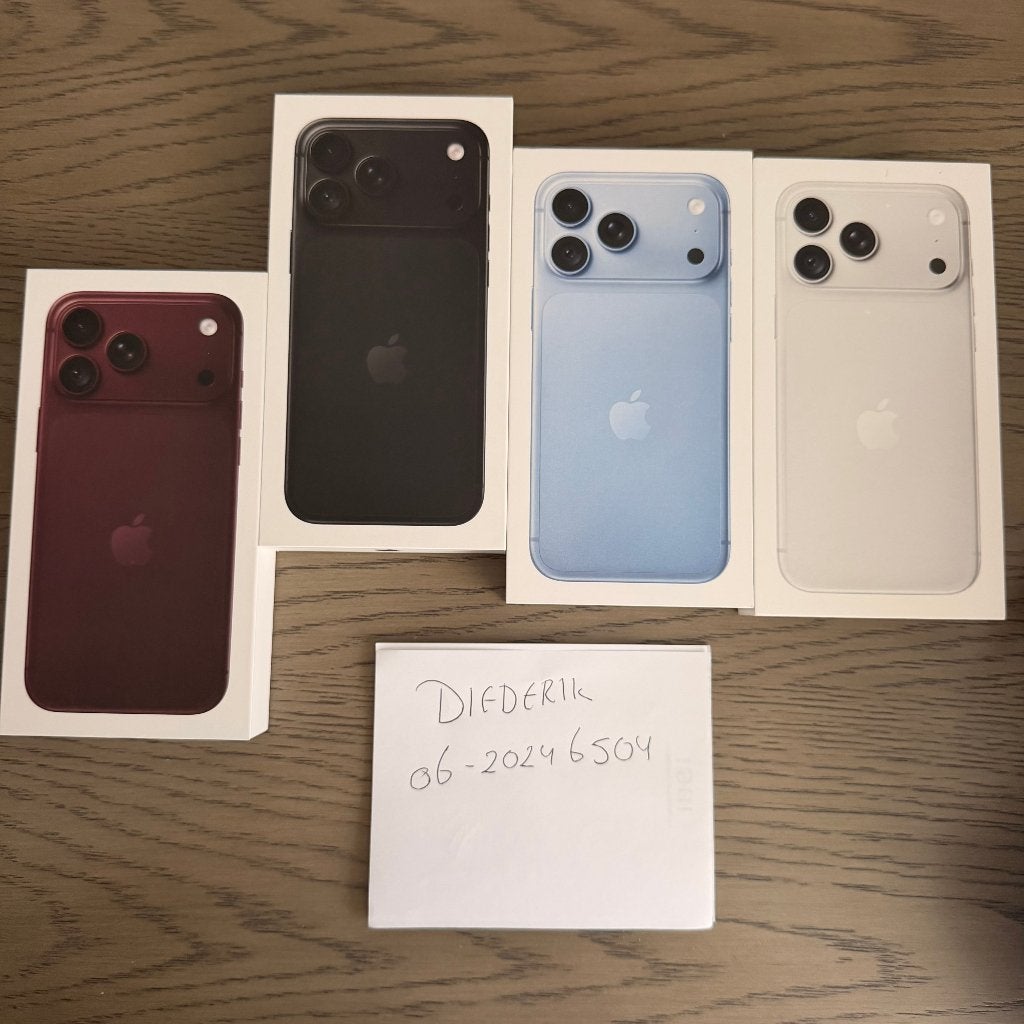 Nieuwe Apple iPhone 18 Pro Max - 256GB / 512GB, Ophalen, 512 GB, Blauw, IPhone 15 Pro Max