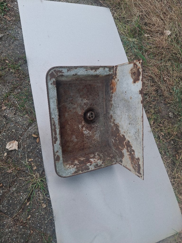 Vintage wasbak Gietijzer, Ophalen