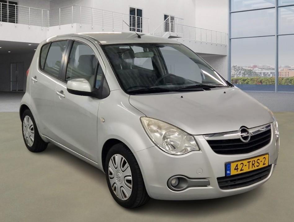 Opel Agila 1.2 Edition Automaat 1e Eig. 86.500 km +NAP NL-au, Stof, 4 cilinders, Origineel Nederlands, Bedrijf