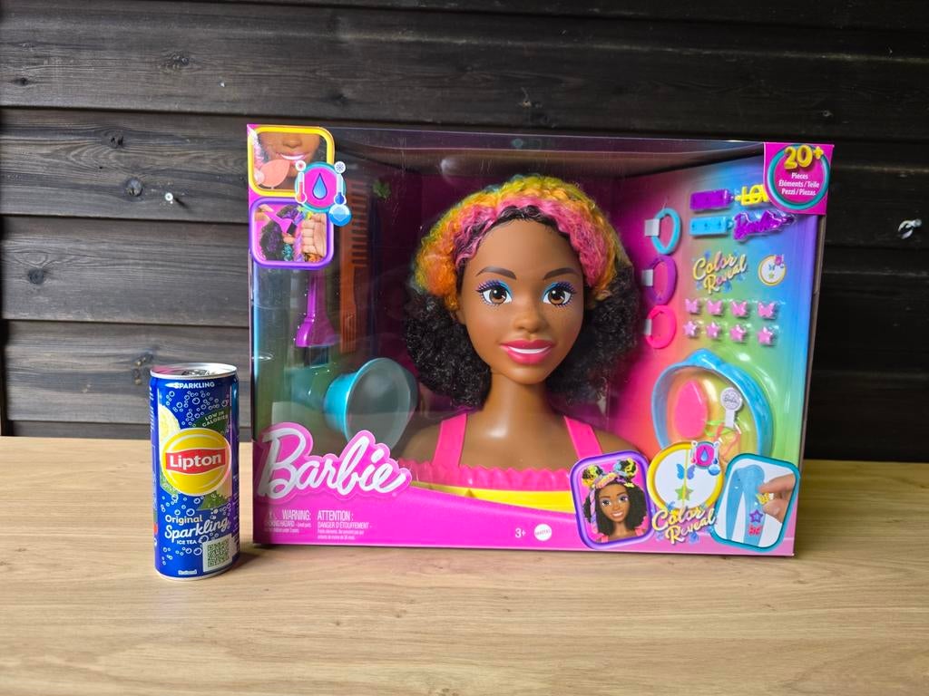 Barbie Color Reveal Stylinghoofd, Ophalen of Verzenden, Nieuw, Meisje