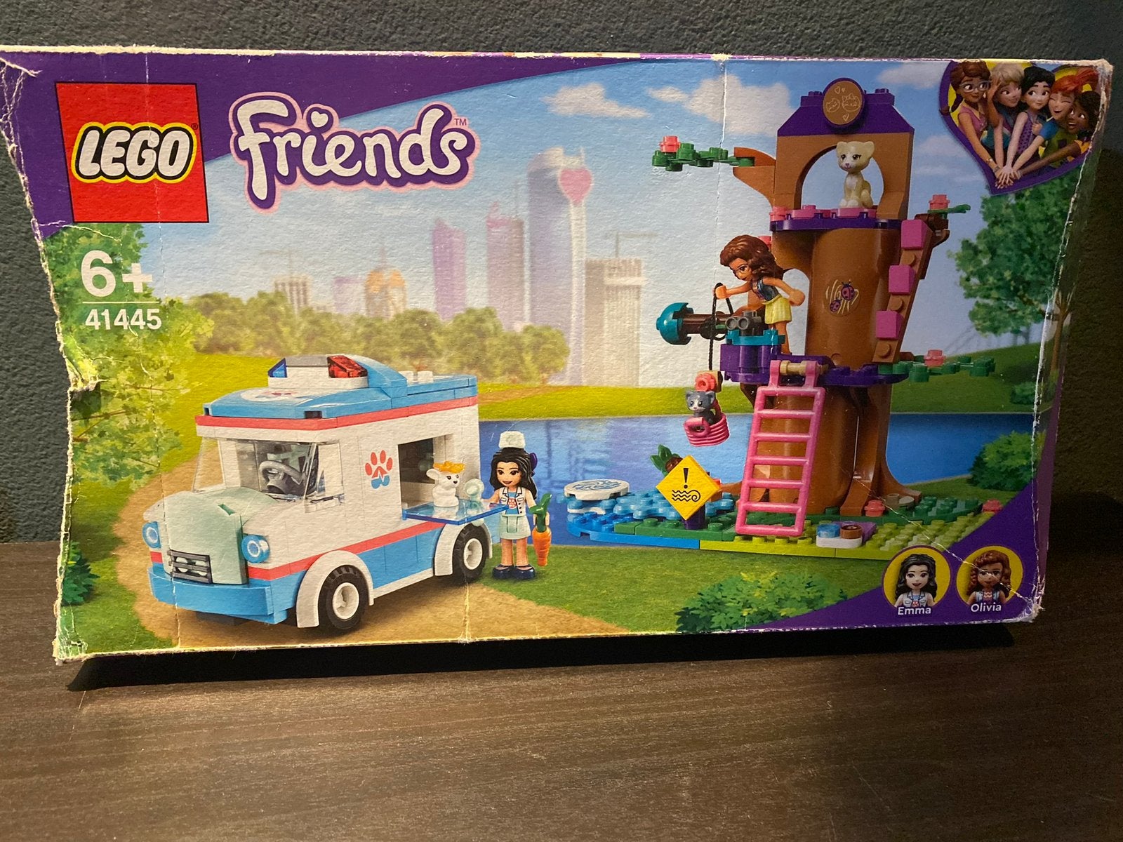 Lego friends 41445 Dierenambulance, Verzenden, Zo goed als nieuw
