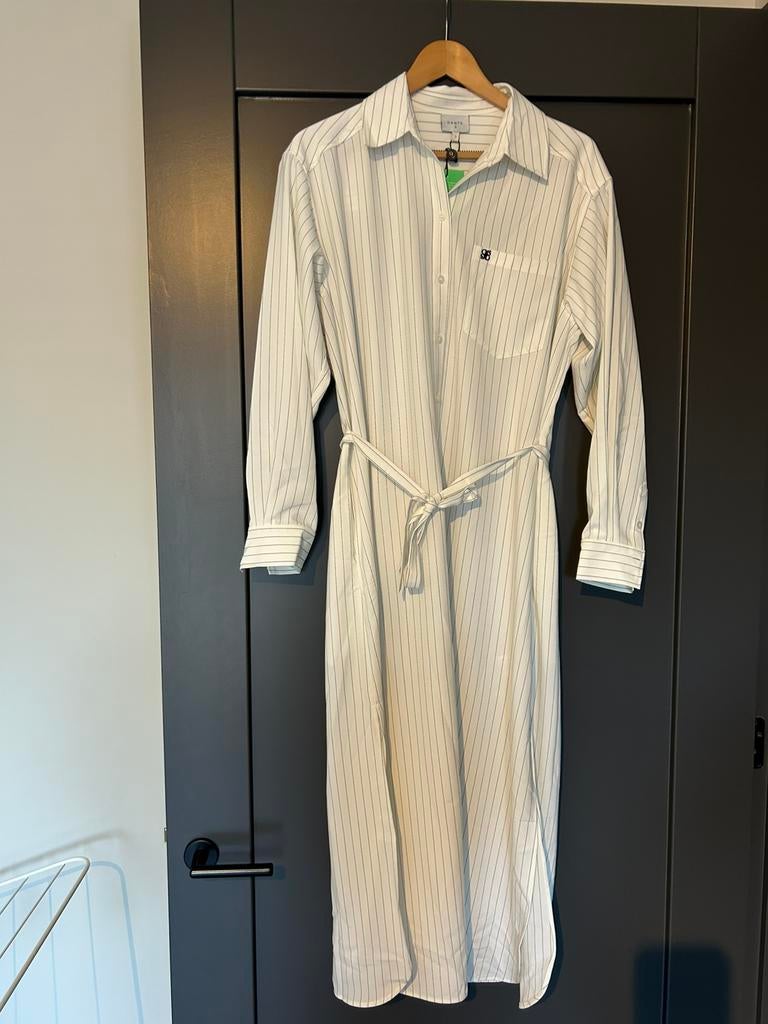 Prachtige lange blouse van Dante 6 te koop maat 3 met sjerp, Verzenden, Wit, Maat 42/44 (L), Nieuw