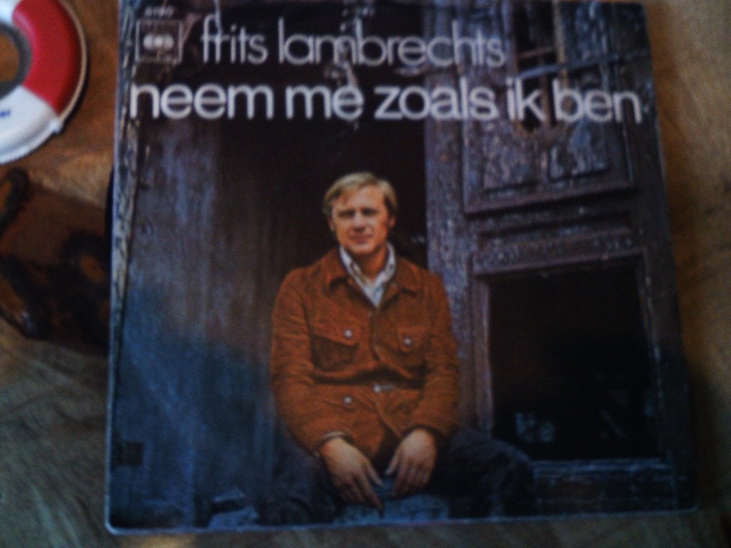 Frits Lambrechts - Neem Me Zoals Ik Ben (Vinyl Single) 12s, 7 inch, Ophalen of Verzenden, Zo goed als nieuw, Beschermende buitenhoes