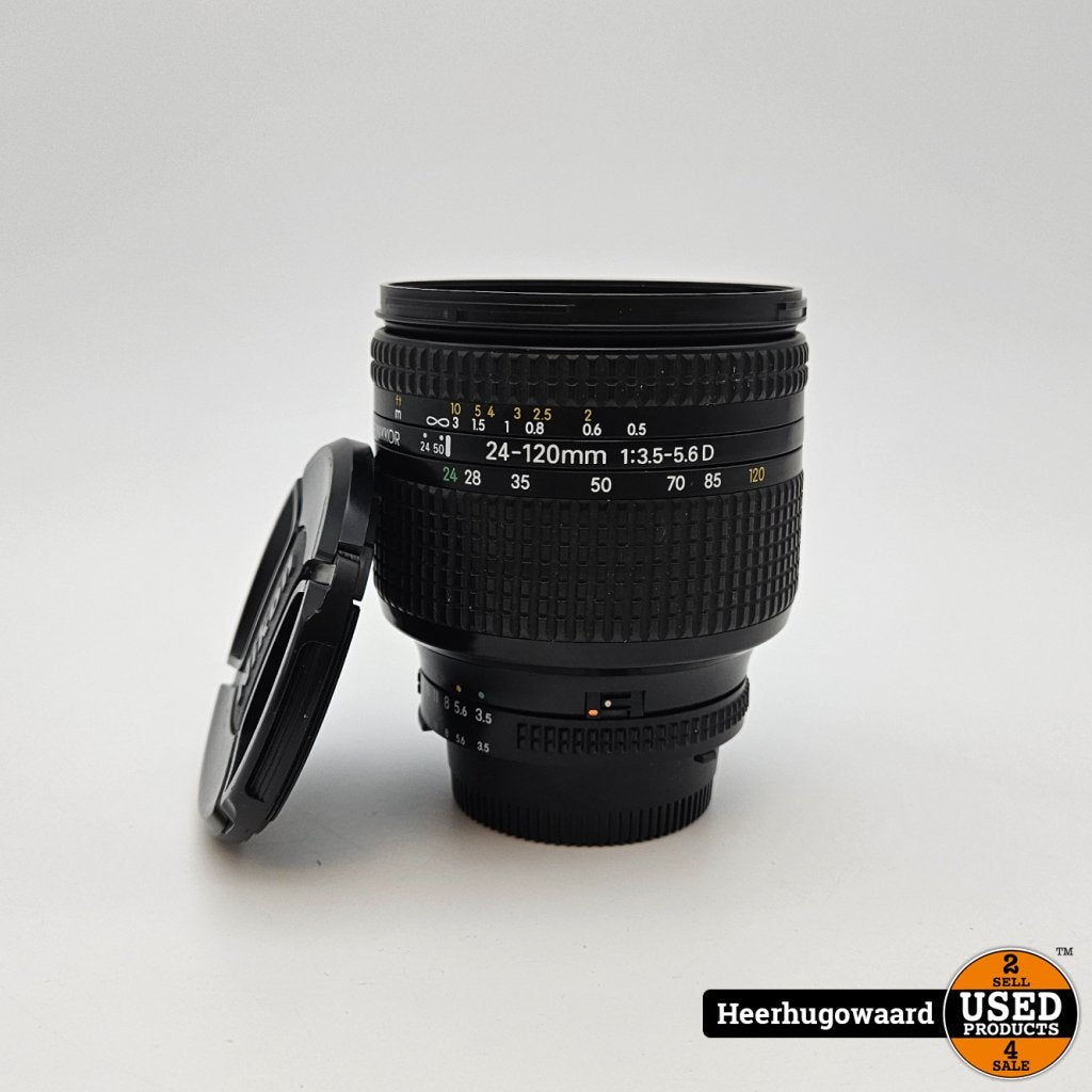 Nikon Nikkor AF 24-120mm 1:3.5-5.6 D Lens in Nette Staat, Audio, Tv en Foto, Fotografie | Lenzen en Objectieven, Nikon, Gebruikt